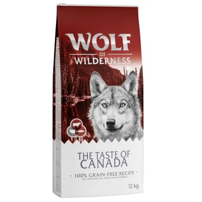 Wolf of Wilderness The Taste Of Canada con Manzo e Tacchino